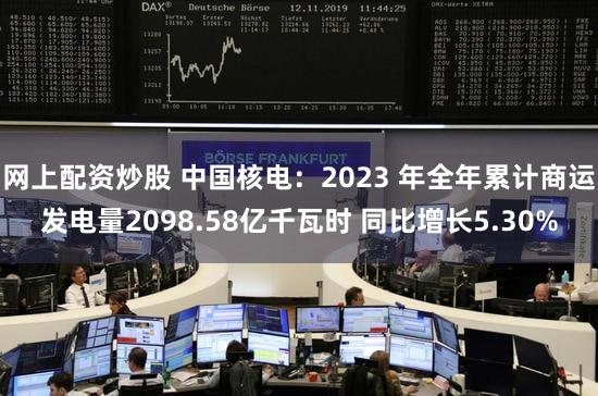 网上配资炒股 中国核电：2023 年全年累计商运发电量2098.58亿千瓦时 同比增长5.30%