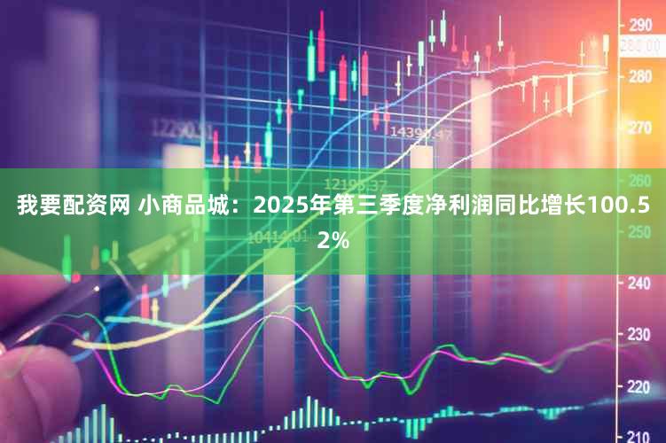 我要配资网 小商品城:2025年第三季度净利润同比增长100.52%