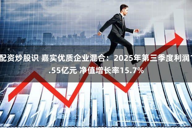 配资炒股识 嘉实优质企业混合:2025年第三季度利润1.55亿元 净值增长率15.7%