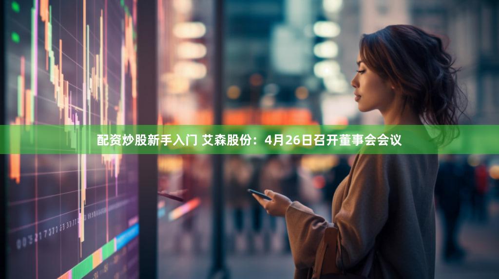 配资炒股新手入门 艾森股份：4月26日召开董事会会议