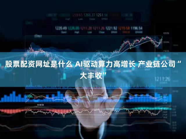 股票配资网址是什么 AI驱动算力高增长 产业链公司“大丰收”